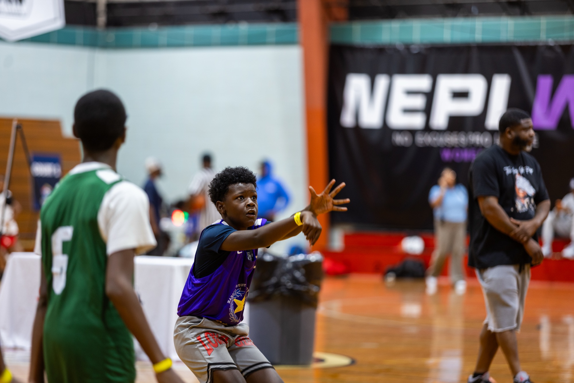 Photo from the One For All 3-on-3 Basketball Tournament